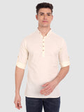 Mens Casual Slim Fit Full Sleeve Cotton Kurta