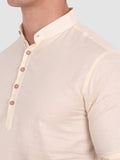 Mens Casual Slim Fit Full Sleeve Cotton Kurta