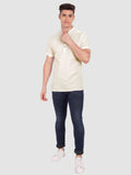 Mens Half Sleeve Casual Cotton Kurta