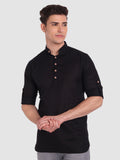 Mens Casual Slim Fit Full Sleeve Cotton Kurta
