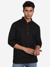 Men Cotton Slim Fit Short kurta
