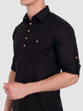 Mens Full Sleeve Casual Cotton Kurta