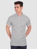 Mens Half Sleeve Casual Cotton Kurta