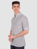 Mens Casual ZIP Style Full Sleeve Cotton Kurta