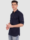 Mens Full Sleeve Casual Cotton Kurta