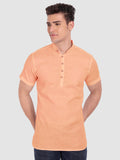 Mens Half Sleeve Casual Cotton Kurta