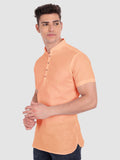 Mens Half Sleeve Casual Cotton Kurta