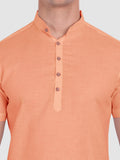 Mens Half Sleeve Casual Cotton Kurta