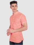 Mens Half Sleeve Casual Cotton Kurta