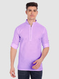 Mens Casual ZIP Style Full Sleeve Cotton Kurta