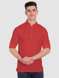 Mens Casual Slim Fit Full Sleeve Cotton Kurta