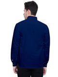 Mens Casual Slim Fit Full Sleeve Double Pocket Cotton Kurta