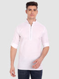 Mens Casual ZIP Style Full Sleeve Cotton Kurta