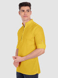 Mens Casual ZIP Style Full Sleeve Cotton Kurta